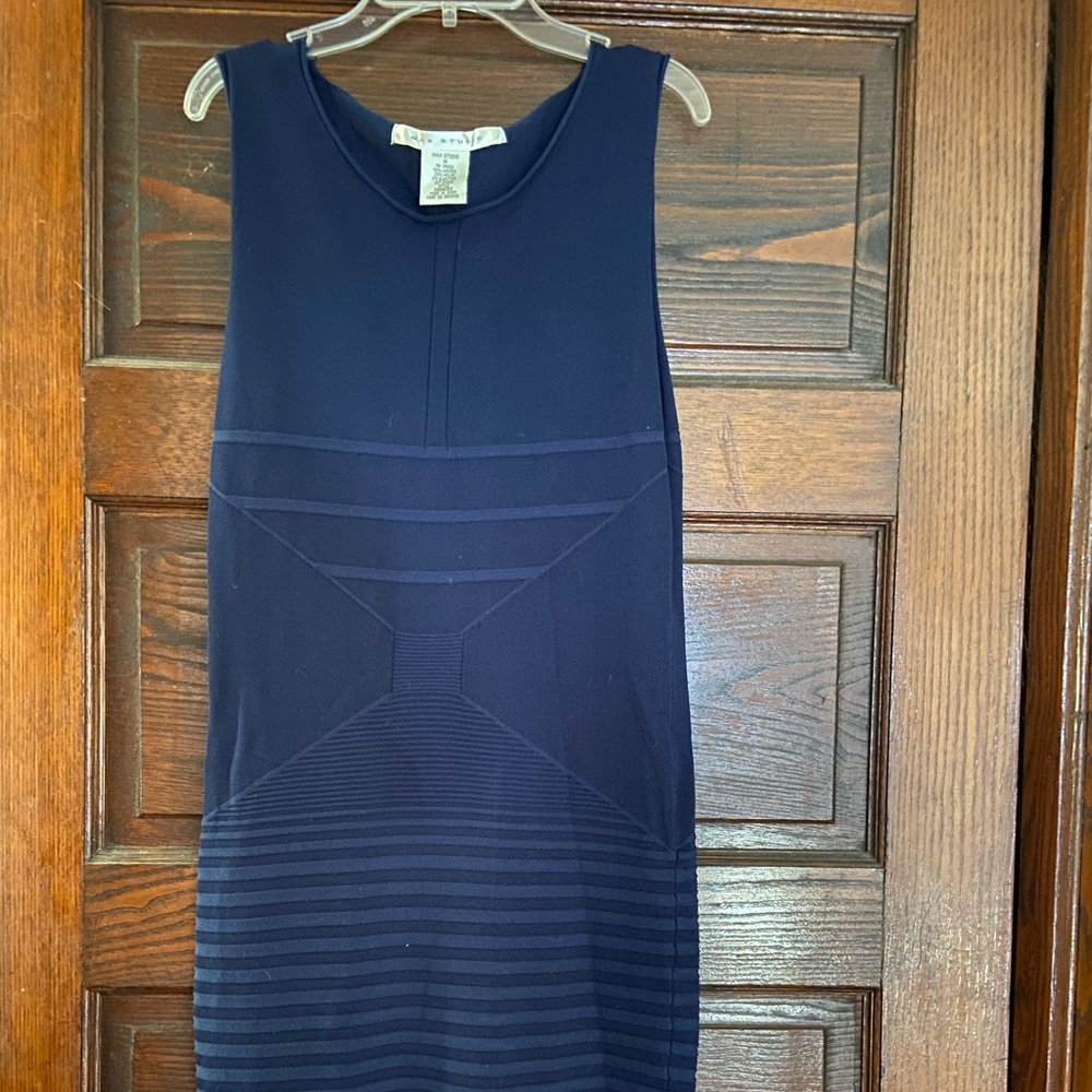 Navy blue dress